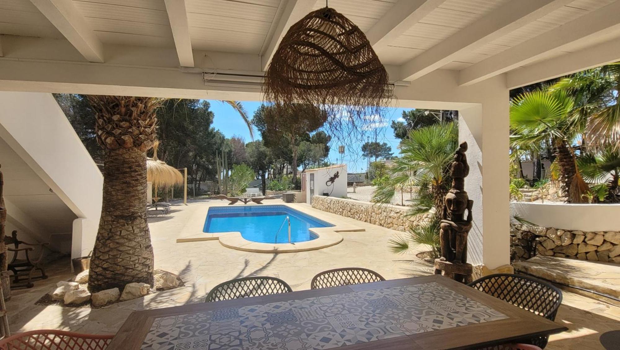 Casa Caledonia - Appartement Dans Villa Avec Jardin Arbore Et Piscine A 500 M De La Mer Benissa Buitenkant foto