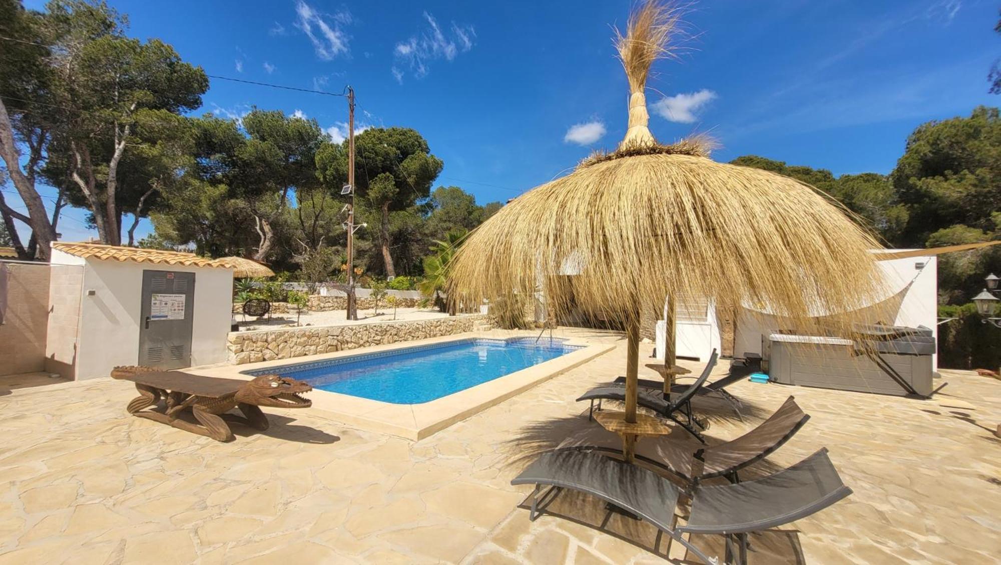 Casa Caledonia - Appartement Dans Villa Avec Jardin Arbore Et Piscine A 500 M De La Mer Benissa Buitenkant foto