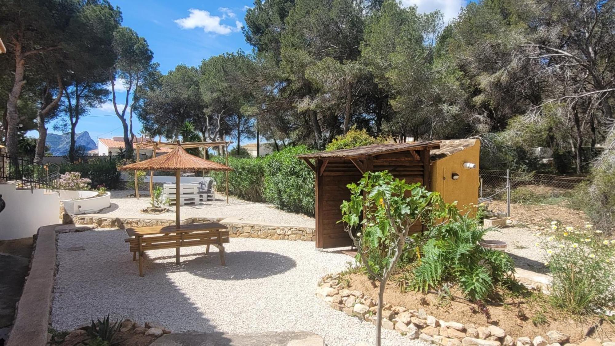 Casa Caledonia - Appartement Dans Villa Avec Jardin Arbore Et Piscine A 500 M De La Mer Benissa Buitenkant foto