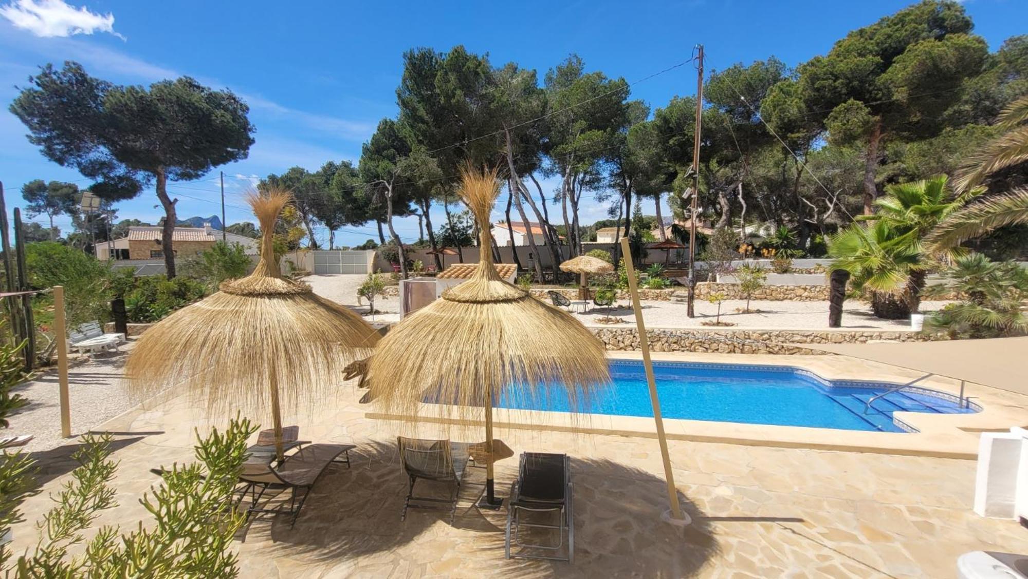 Casa Caledonia - Appartement Dans Villa Avec Jardin Arbore Et Piscine A 500 M De La Mer Benissa Buitenkant foto