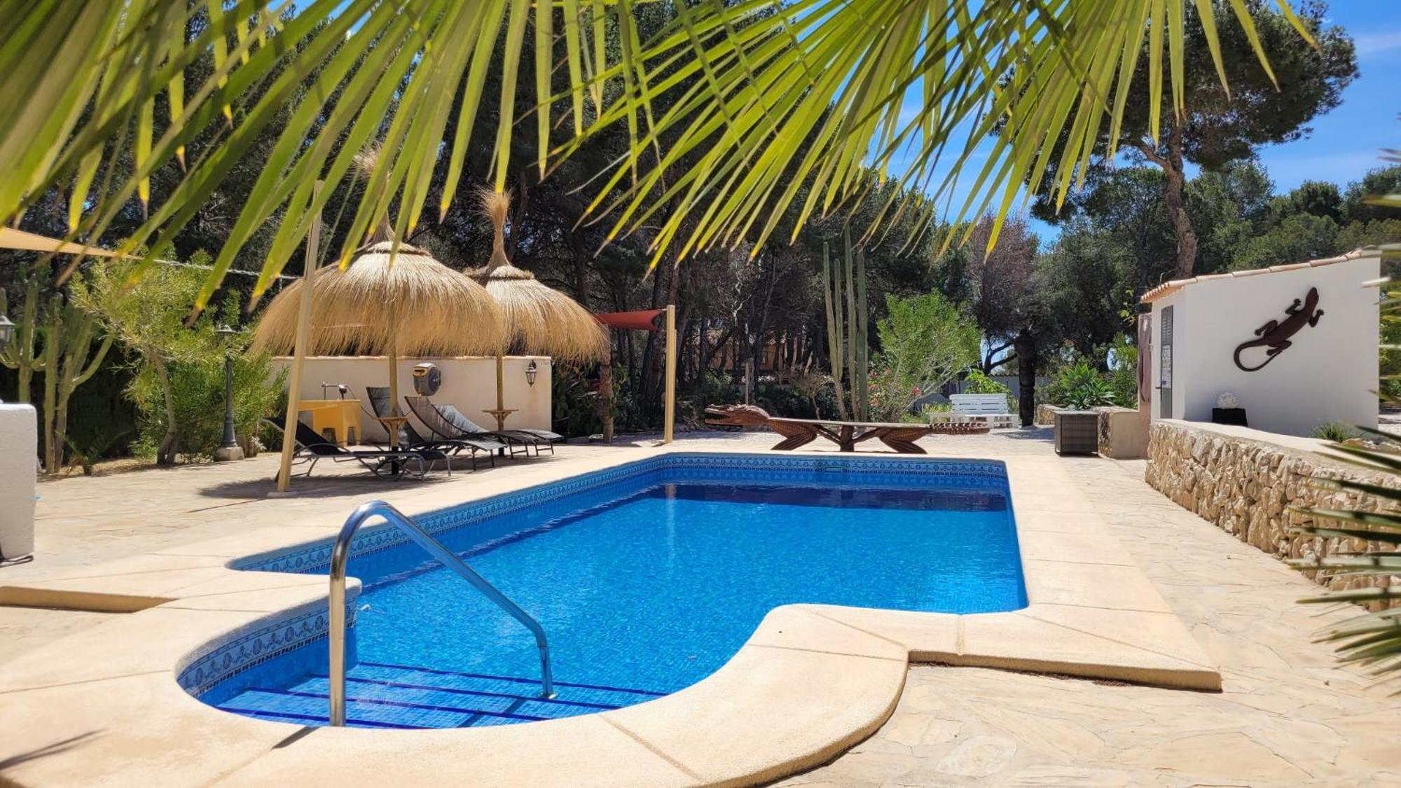 Casa Caledonia - Appartement Dans Villa Avec Jardin Arbore Et Piscine A 500 M De La Mer Benissa Buitenkant foto