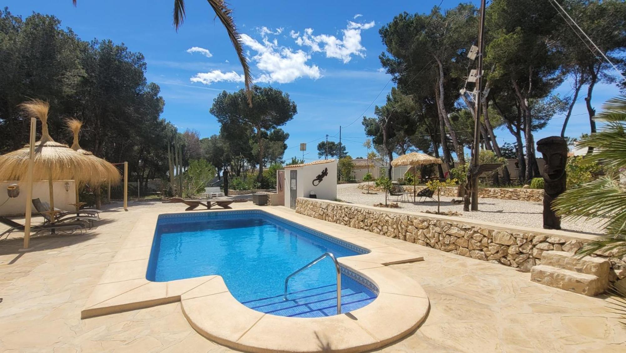 Casa Caledonia - Appartement Dans Villa Avec Jardin Arbore Et Piscine A 500 M De La Mer Benissa Buitenkant foto